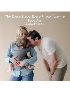 Boba Auri Baby Carrier – ergonomic carrier from baby to toddler