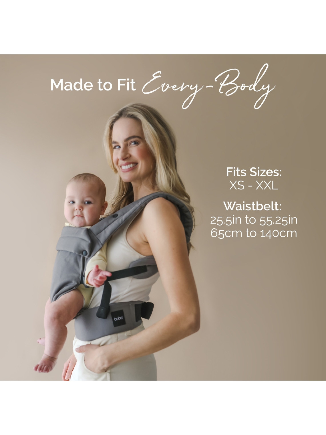 Boba Auri Baby Carrier – ergonomic carrier from baby to toddler