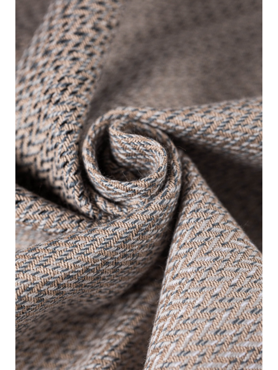 LennyLight (herringbone, 100% cotton), LITTLE HERRINGBONE - OMBRE RAGTIME