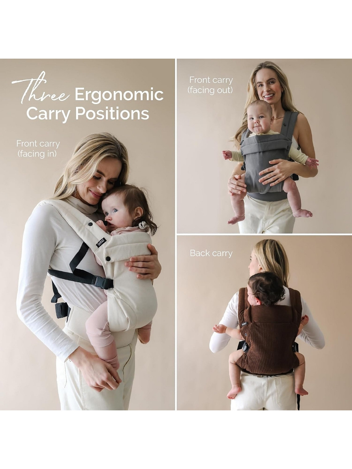 Boba Auri Baby Carrier – ergonomic carrier from baby to toddler