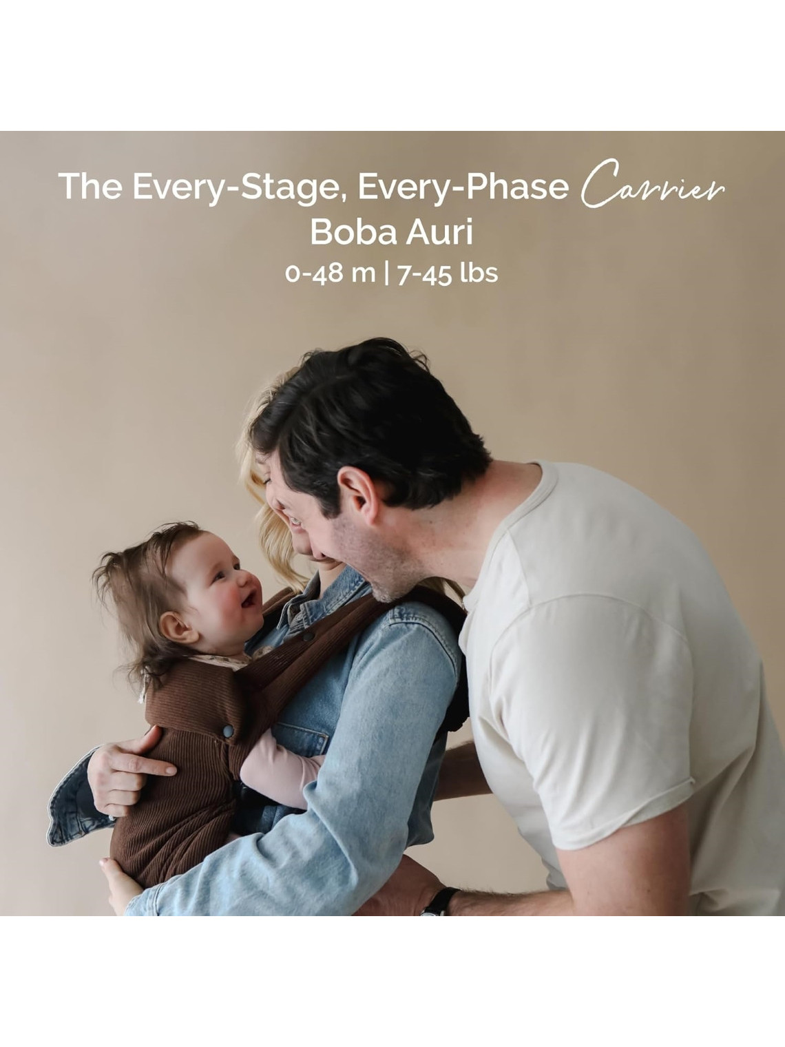 Boba Auri Baby Carrier – ergonomic carrier from baby to toddler