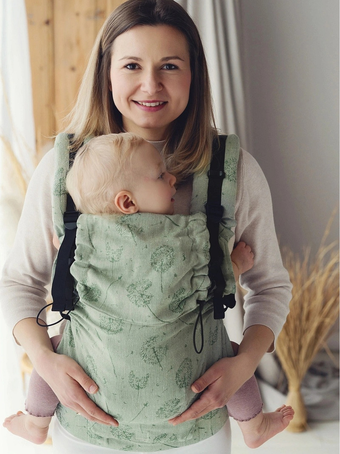 Little Frog Prime – lengva ir kvėpuojanti nešioklė naujagimiams