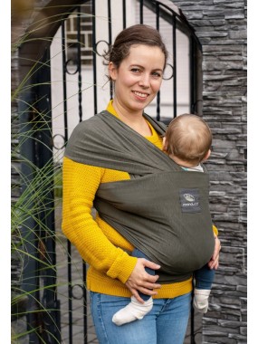 Manduca Sling vaikjuostė – minkšta, organiška ir patogi nuo gimimo