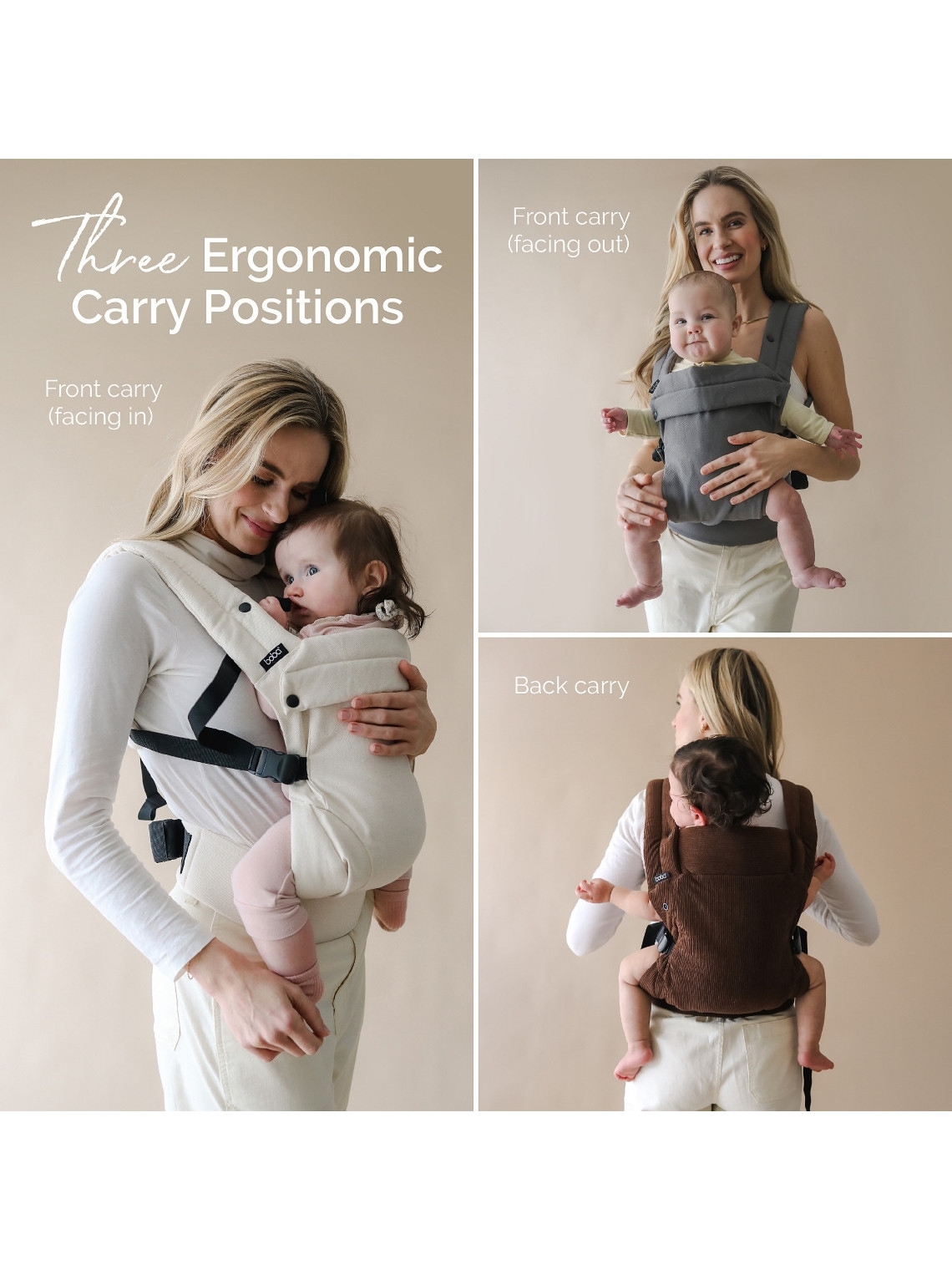 Boba Auri Baby Carrier – ergonomic carrier from baby to toddler