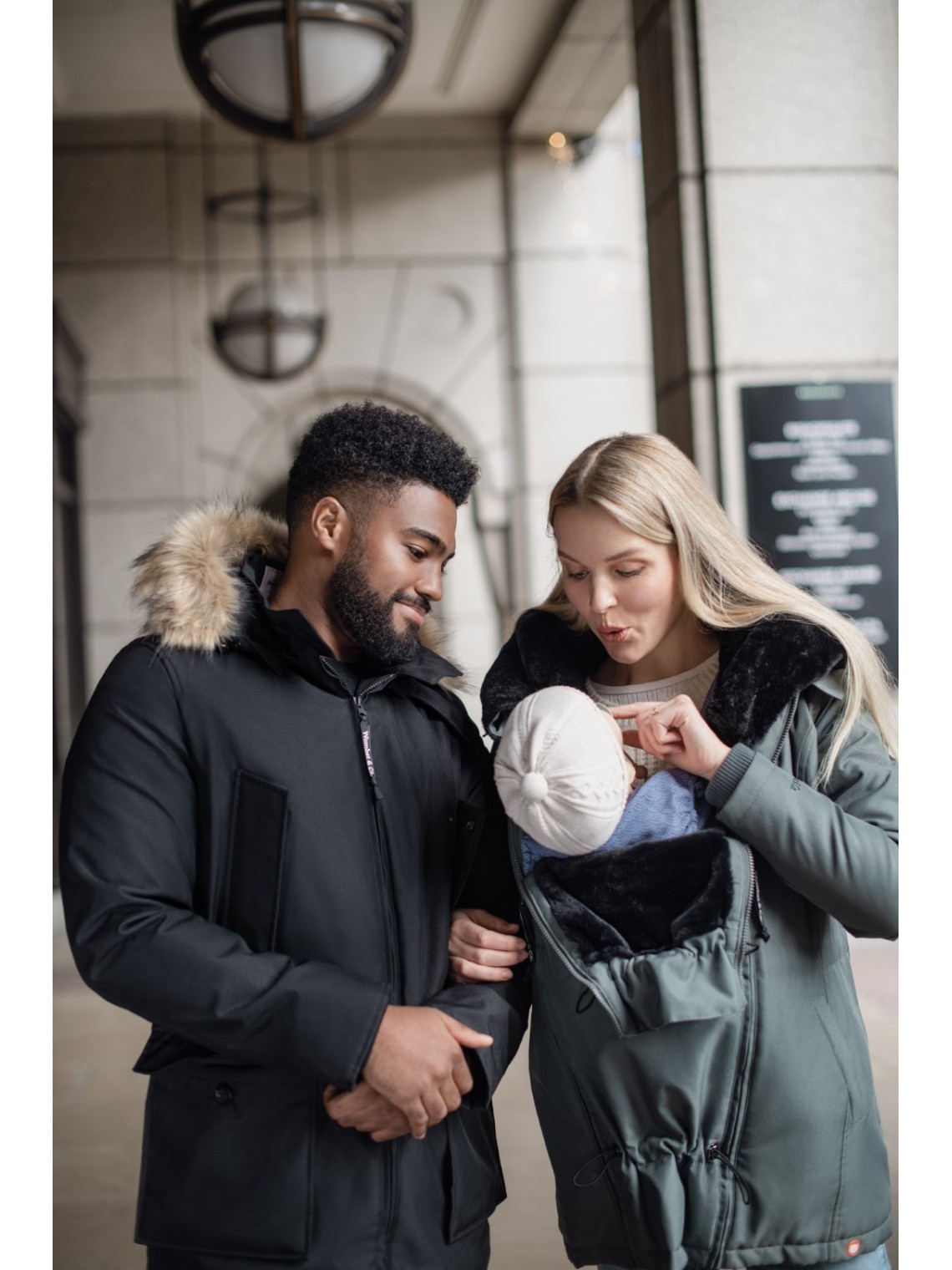 WALLABY (winter), Grey - Black (S)