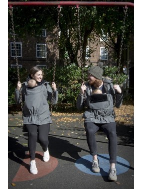 WALLABY (winter), Grey - Black (S)
