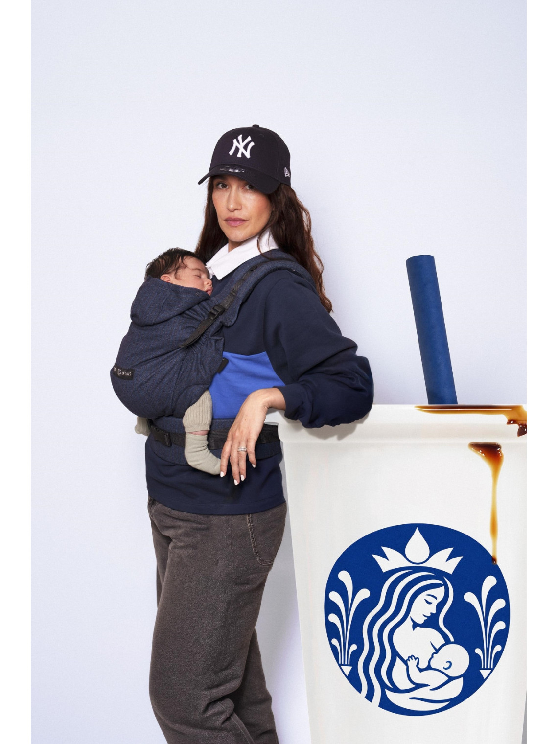 LOVE RADIUS HoodieCarrier 2 – ergonomic baby carrier from birth