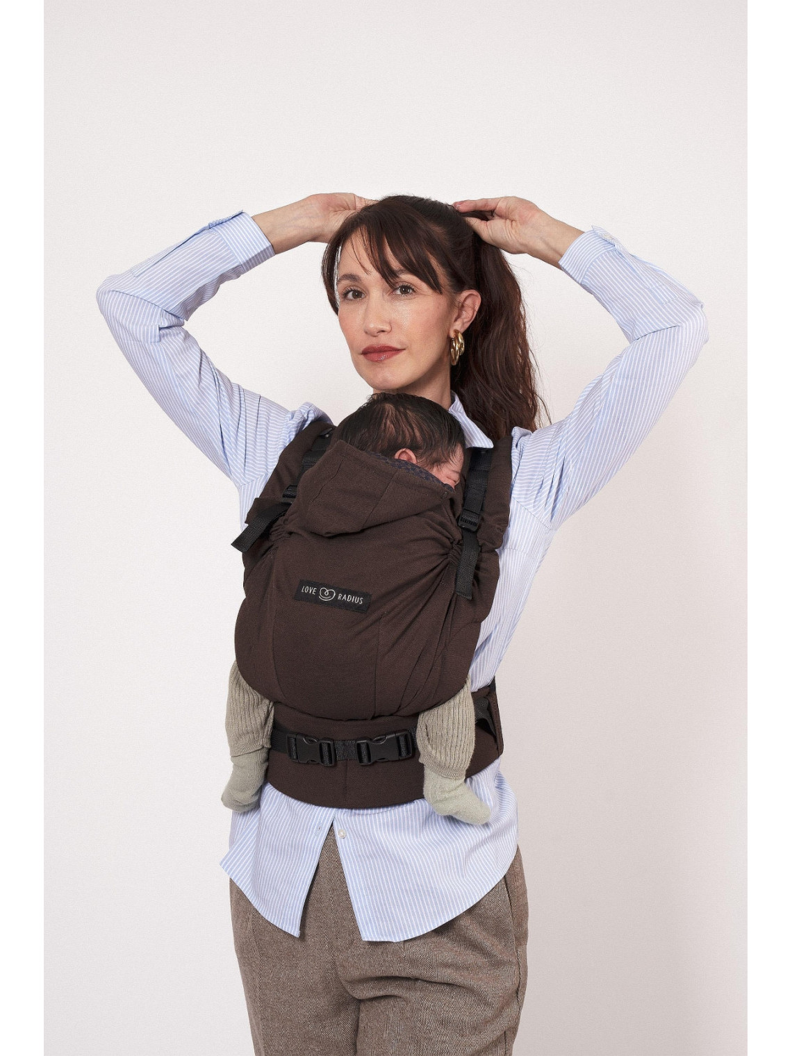 LOVE RADIUS HoodieCarrier 2 – ergonomic baby carrier from birth