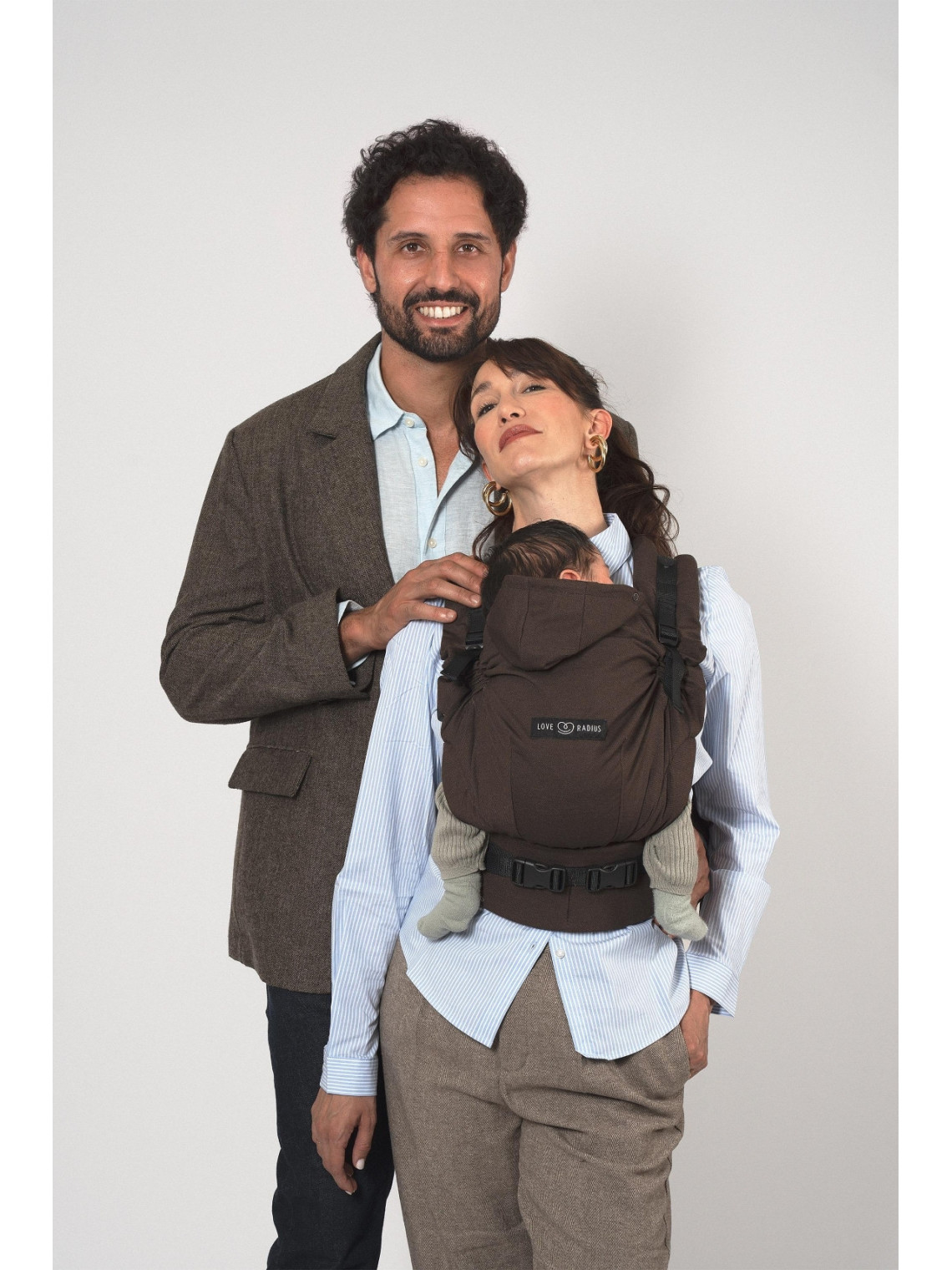LOVE RADIUS HoodieCarrier 2 – ergonomic baby carrier from birth