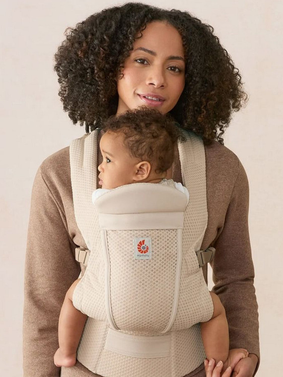 Ergobaby Omni Lite – lengva ergonominė nešioklė | Kvėpuojantis tinklelis