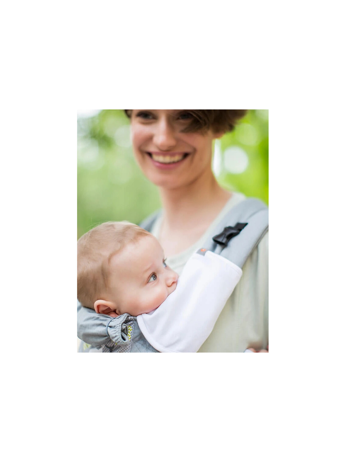Love & Carry teething pads, White
