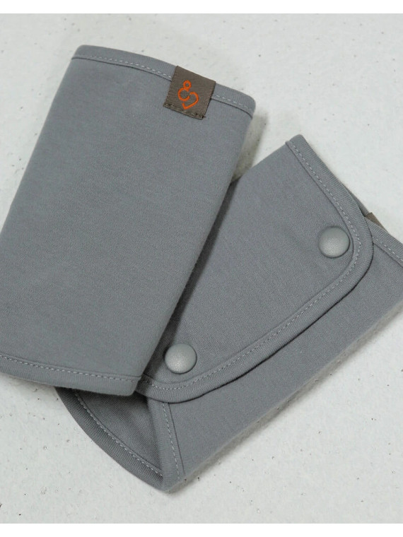 Love & Carry teething pads, Grey