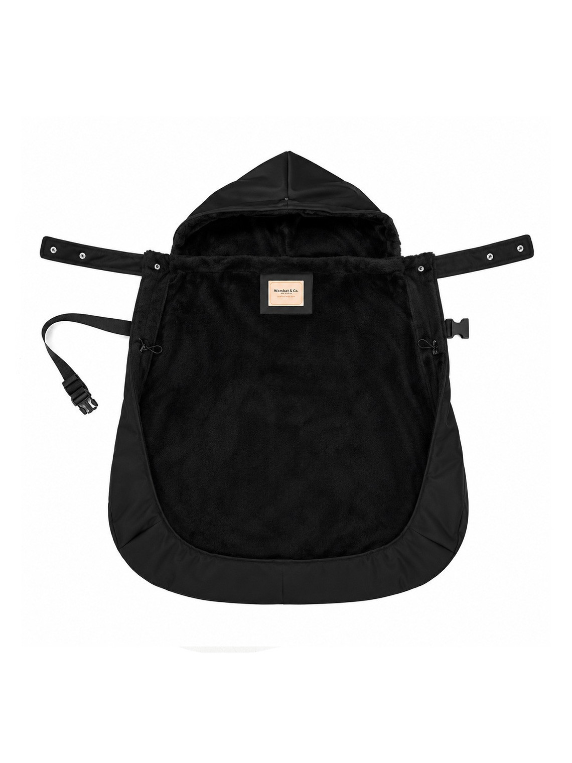 Wombat Winter Cover 3-in-1 žieminis apdangalas, Black