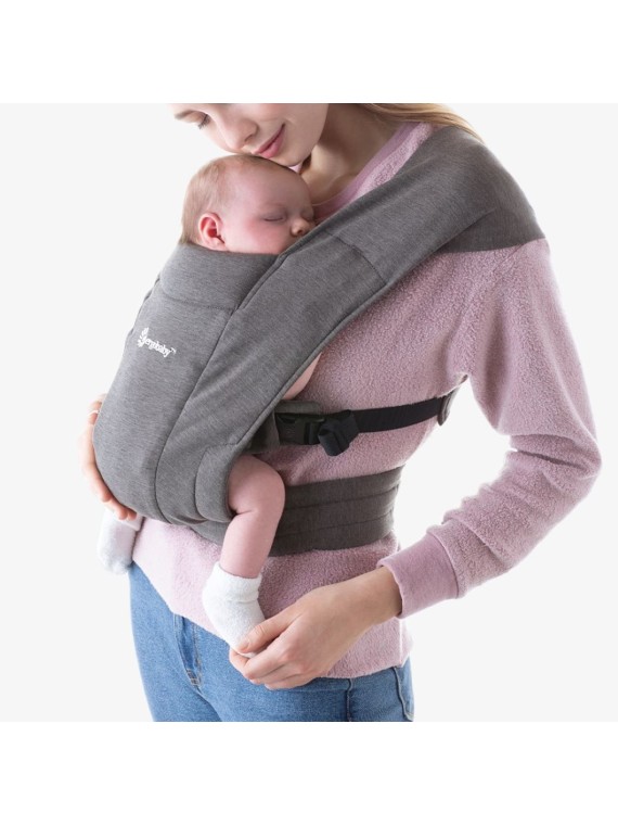 Ergobaby Embrace – švelni ir kompaktiška nešioklė nuo gimimo