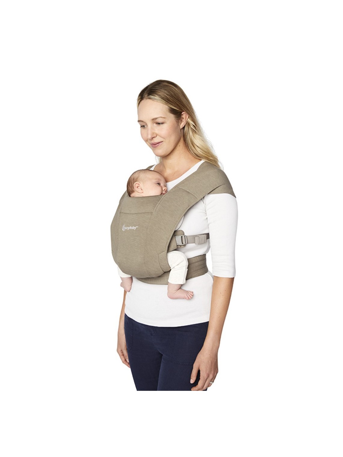 Ergobaby Embrace – švelni ir kompaktiška nešioklė nuo gimimo
