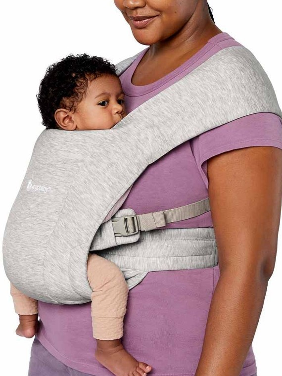 Ergobaby Embrace – švelni ir kompaktiška nešioklė nuo gimimo