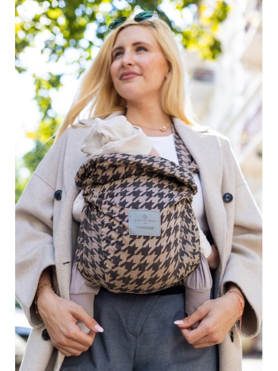 Manduca Twist – patogi nešioklė be sagties nuo gimimo iki 15 kg