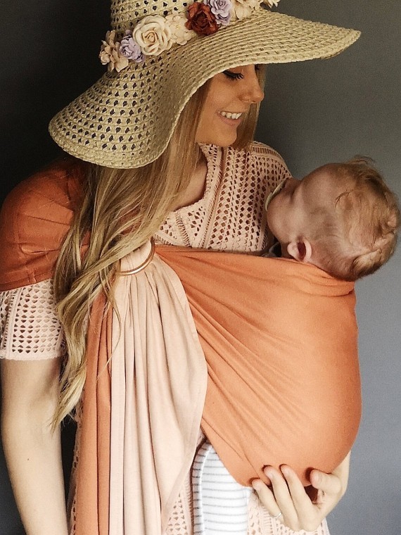 LOVE RADIUS No Knot Little Wrap, Nude/Caramel