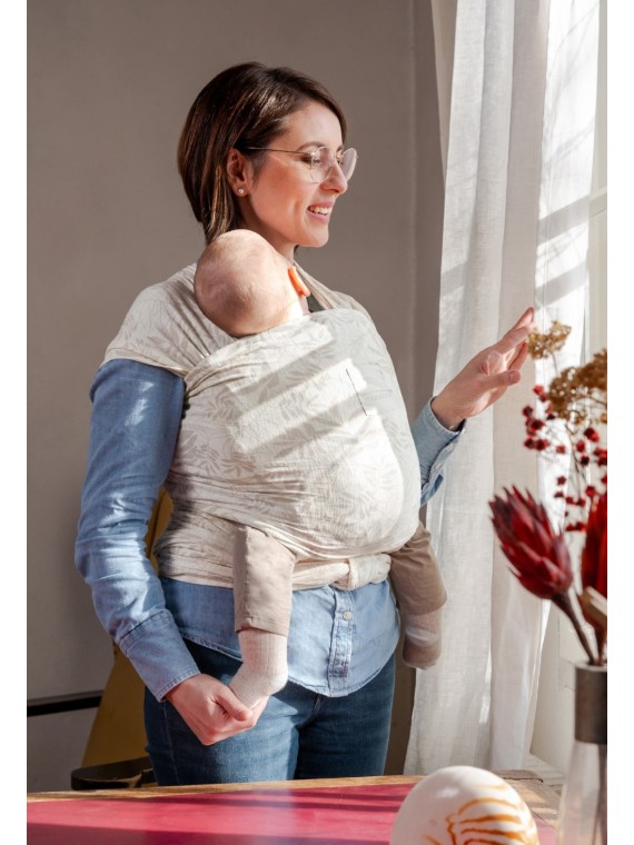 Manduca Sling vaikjuostė – minkšta, organiška ir patogi nuo gimimo