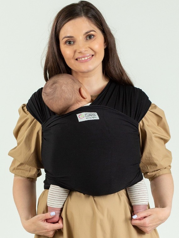 ISARA Stretchy Wrap – Minkšta, kvėpuojanti vaikjuostė | Bambukas ir ekologija