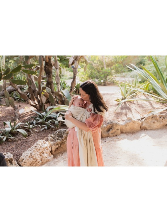 Boba Ring Sling – žiedinis slingas nuo gimimo