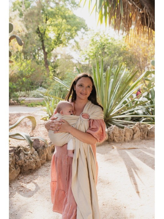 Boba Ring Sling – žiedinis slingas nuo gimimo