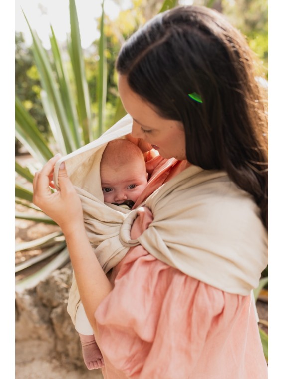 Boba Ring Sling – žiedinis slingas nuo gimimo