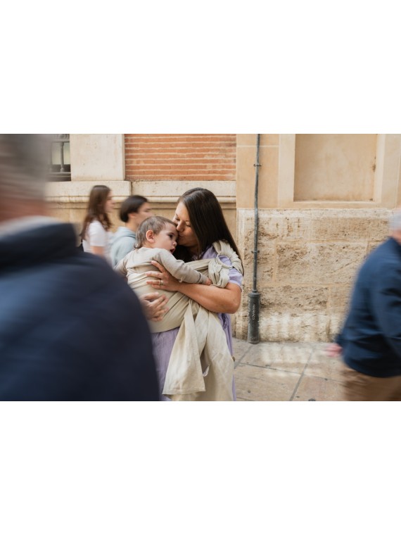 Boba Ring Sling – žiedinis slingas nuo gimimo