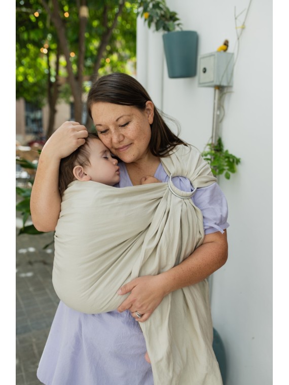 Boba Ring Sling – žiedinis slingas nuo gimimo