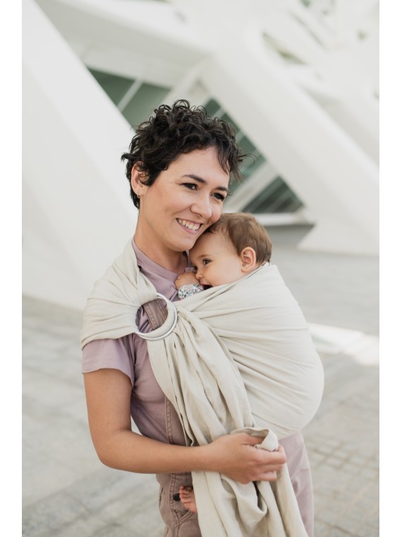 Boba Ring Sling – žiedinis slingas nuo gimimo