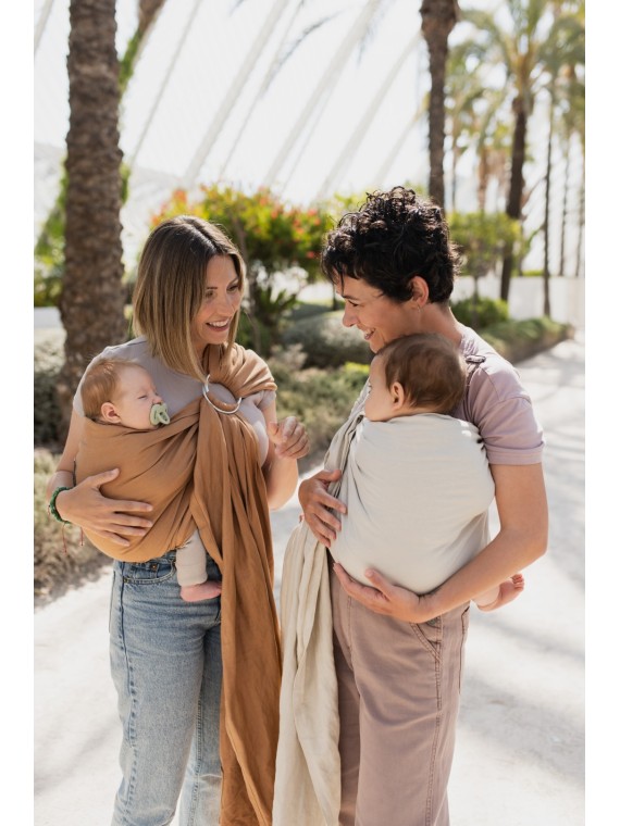 Boba Ring Sling – žiedinis slingas nuo gimimo