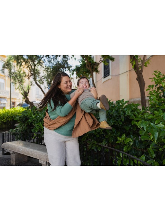 Boba Ring Sling – žiedinis slingas nuo gimimo