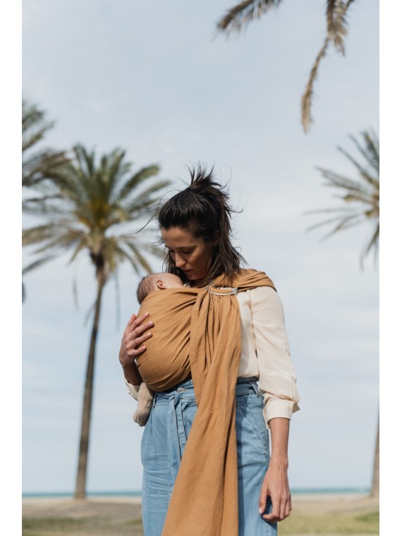 Boba Ring Sling – žiedinis slingas nuo gimimo