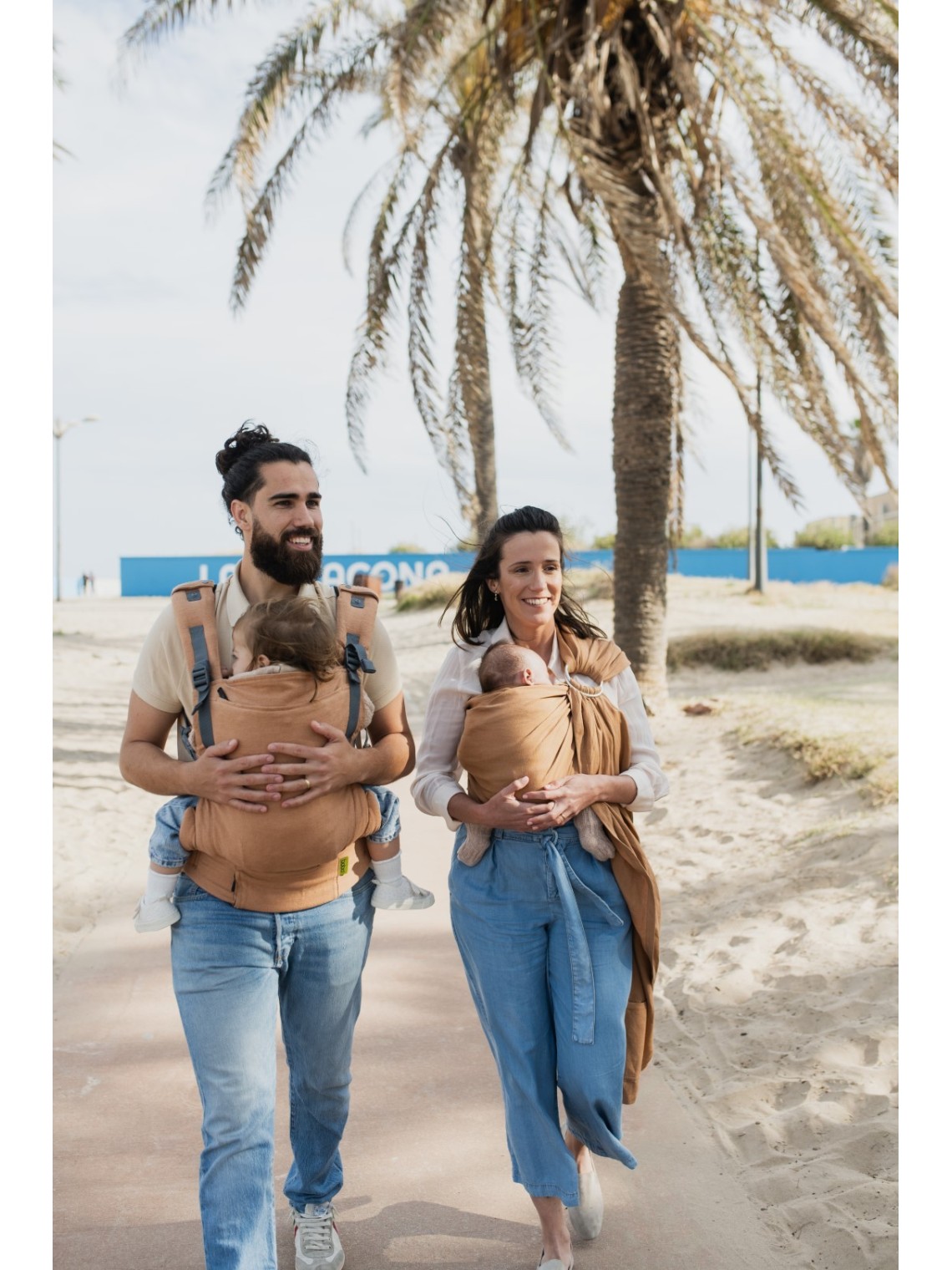 Boba Ring Sling – žiedinis slingas nuo gimimo