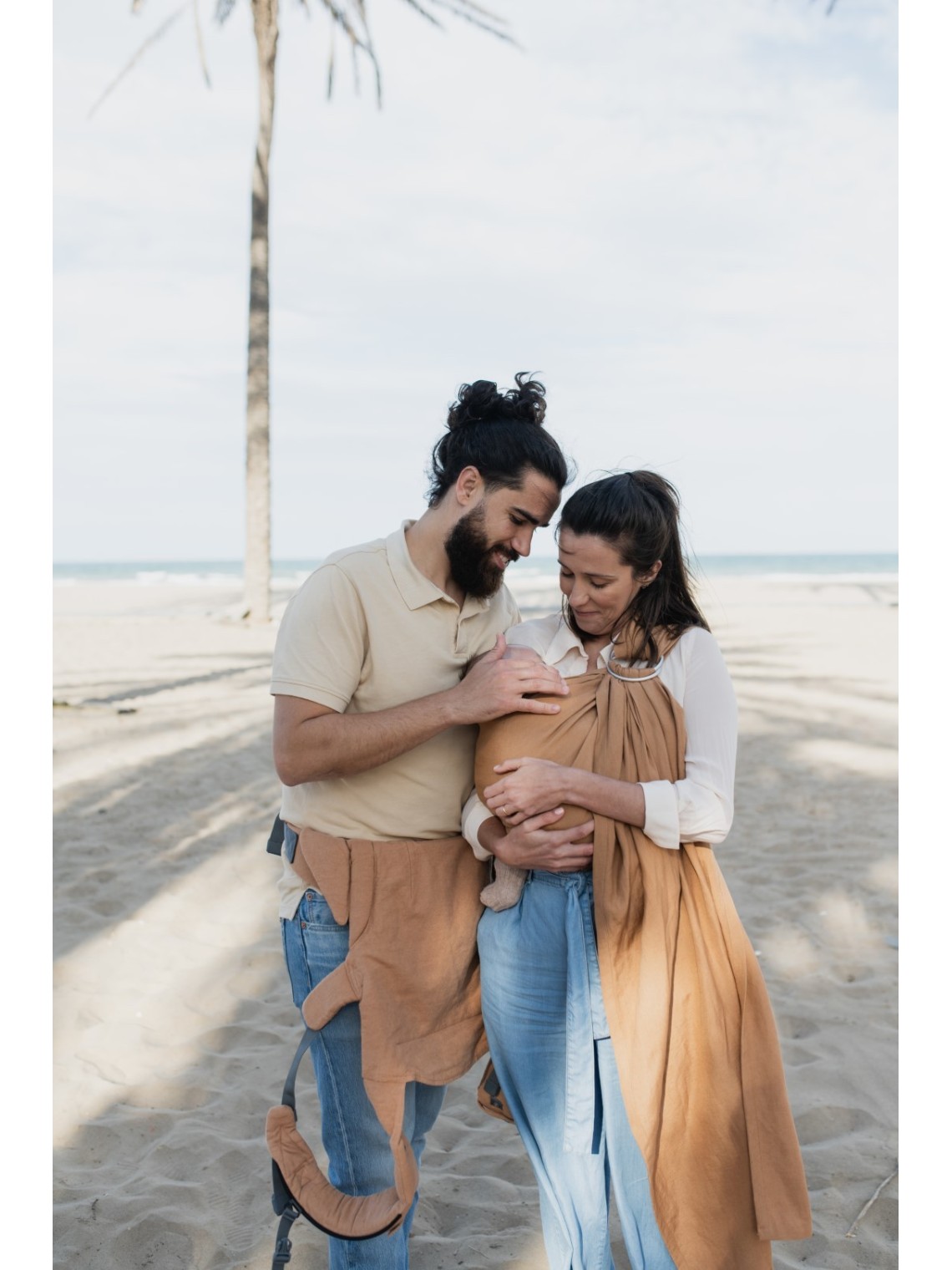 Boba Ring Sling – žiedinis slingas nuo gimimo