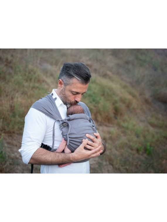 Neko Tiny – nešioklė mažyliams nuo 2,5 kg, su tampriu audiniu ir plačiais diržais