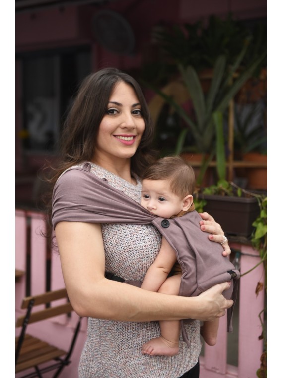 Neko Tiny – nešioklė mažyliams nuo 2,5 kg, su tampriu audiniu ir plačiais diržais