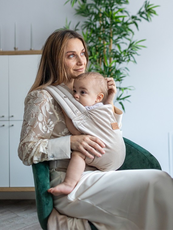 ISARA Quick Half Buckle – surišama ergonomiška nešioklė su sagtimi, patogi kasdienai