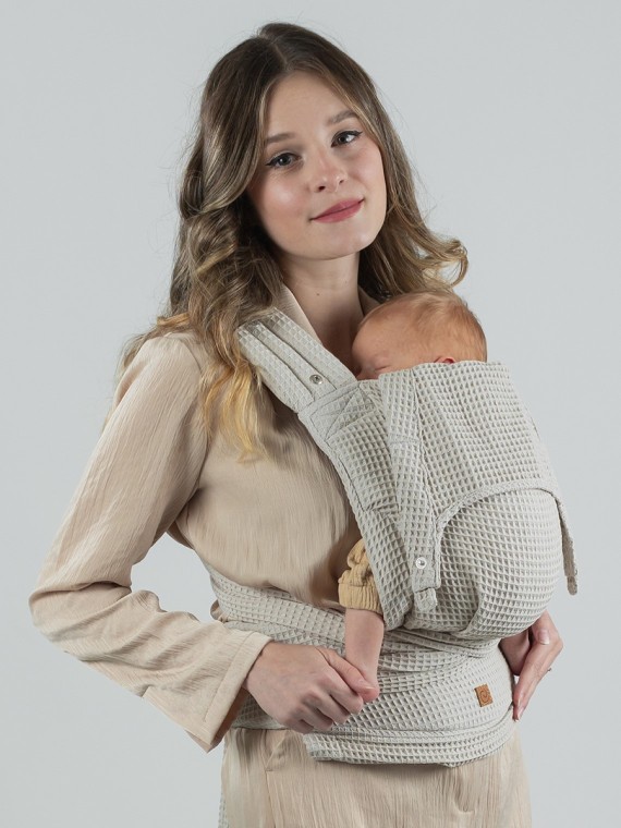 ISARA Quick Half Buckle – surišama ergonomiška nešioklė su sagtimi, patogi kasdienai