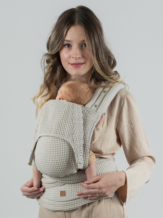 ISARA Quick Half Buckle – surišama ergonomiška nešioklė su sagtimi, patogi kasdienai