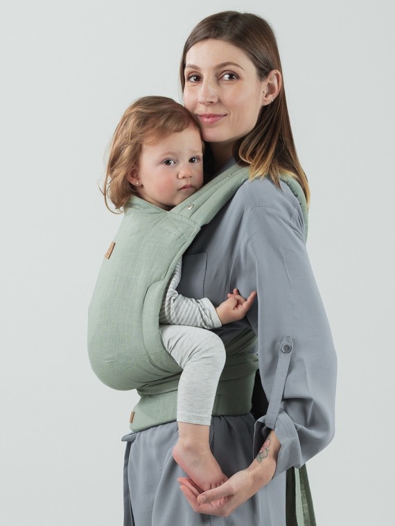 ISARA Quick Half Buckle – surišama ergonomiška nešioklė su sagtimi, patogi kasdienai