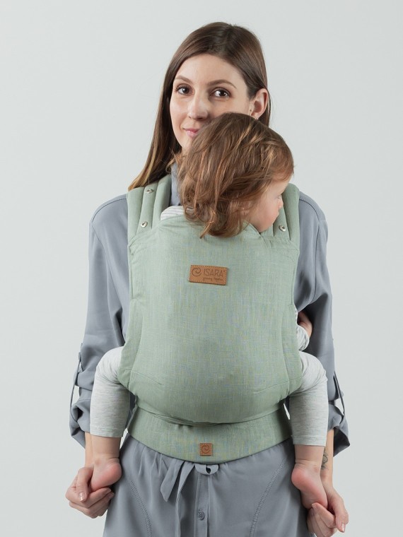 ISARA Quick Half Buckle – surišama ergonomiška nešioklė su sagtimi, patogi kasdienai