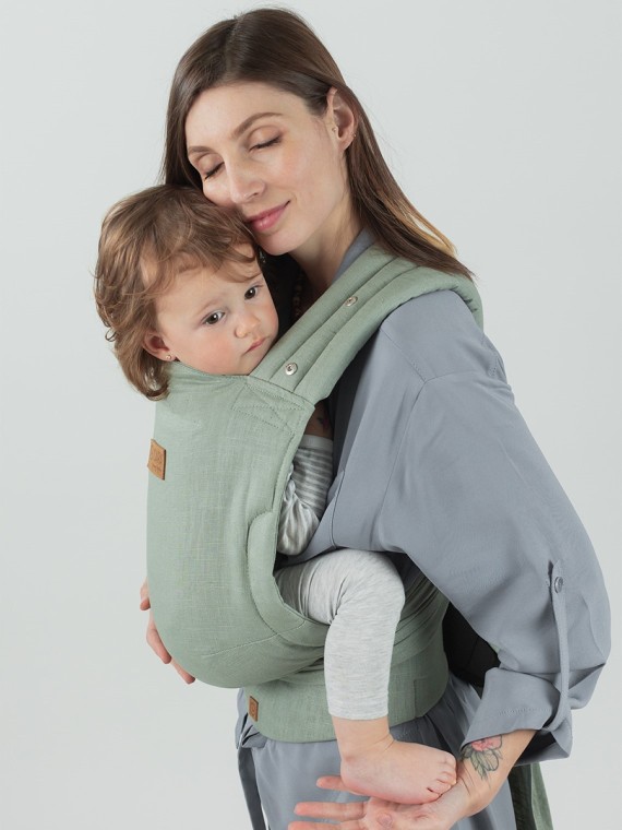 ISARA Quick Half Buckle – surišama ergonomiška nešioklė su sagtimi, patogi kasdienai