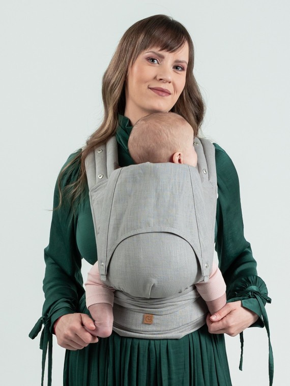 ISARA Quick Half Buckle – surišama ergonomiška nešioklė su sagtimi, patogi kasdienai