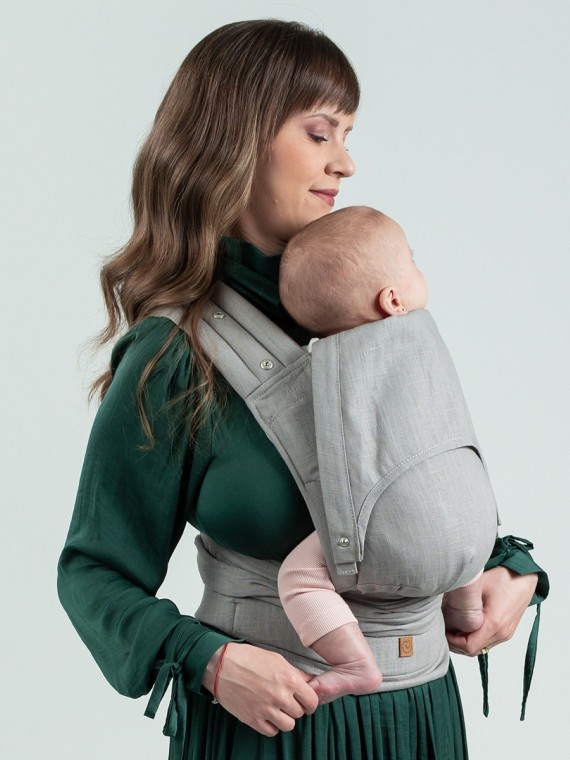 ISARA Quick Half Buckle – surišama ergonomiška nešioklė su sagtimi, patogi kasdienai