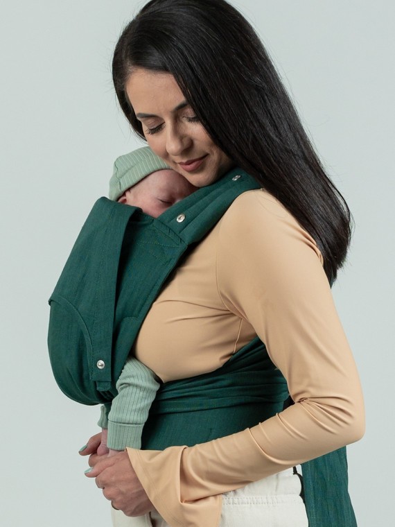 ISARA Quick Half Buckle – surišama ergonomiška nešioklė su sagtimi, patogi kasdienai