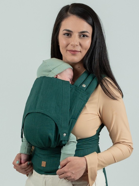 ISARA Quick Half Buckle – surišama ergonomiška nešioklė su sagtimi, patogi kasdienai