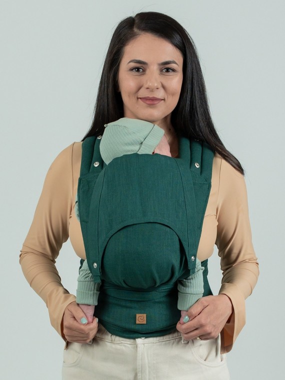 ISARA Quick Half Buckle – surišama ergonomiška nešioklė su sagtimi, patogi kasdienai