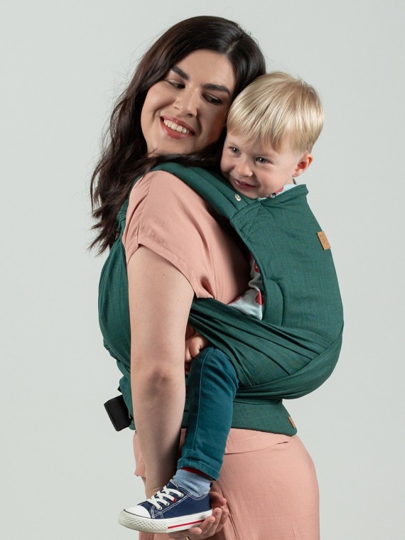 ISARA Quick Half Buckle – surišama ergonomiška nešioklė su sagtimi, patogi kasdienai