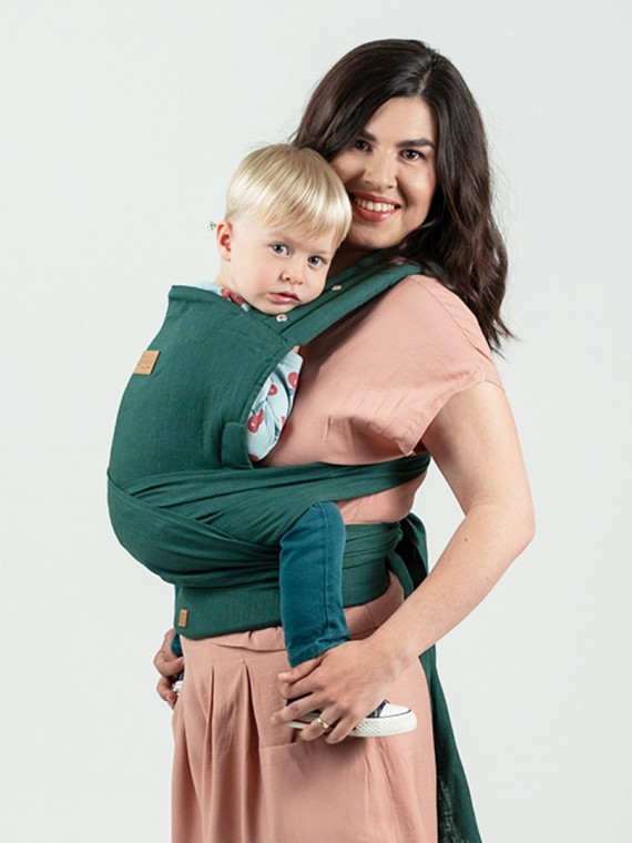 ISARA Quick Half Buckle – surišama ergonomiška nešioklė su sagtimi, patogi kasdienai